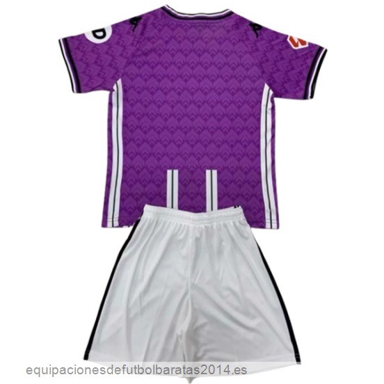 Nuevo 1ª Conjunto De Niños Valladolid 24/25 Purpura Baratas